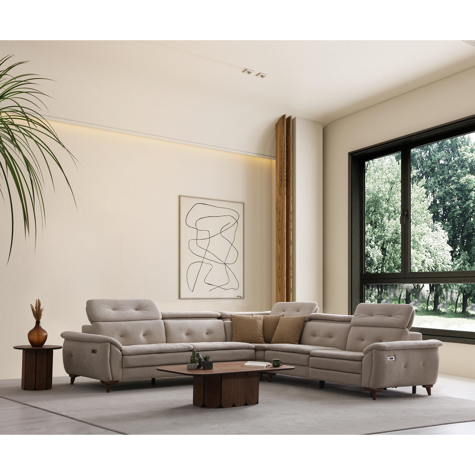 Lazio Köşe Koltuk - Görsel 19