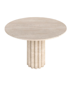 Anka Traverten Yuvarlak Masa