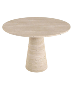 Sıvak Traverten Yuvarlak Masa